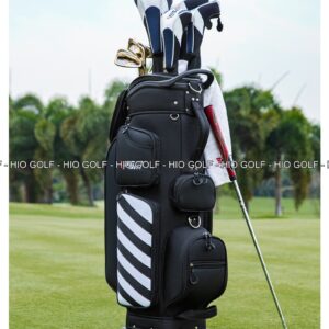 Túi gậy Golf PGM Full Set nắp cứng, 4 bánh xe di chuyển - CH383