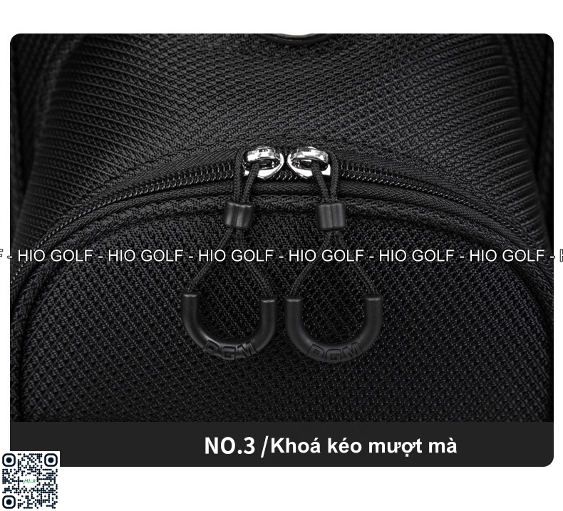 Túi gậy Golf PGM Full Set nắp cứng, 4 bánh xe di chuyển - CH383