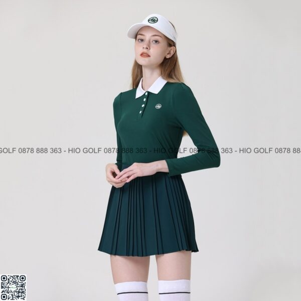 Set áo váy golf Azureway nữ dài tay - CH519