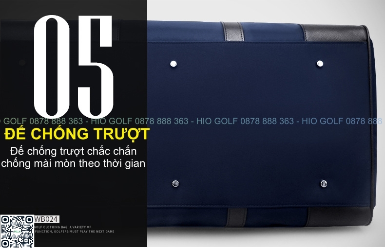 Túi xách golf PGM chất vải nylon siêu bền, chống nước chống xước - CH386