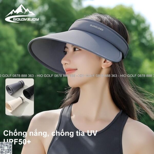 Mũ golf nữ nửa đầu rộng vành chống nắng - CH503