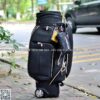 Túi gậy golf PGM full set nắp cứng da bò thật - CH391