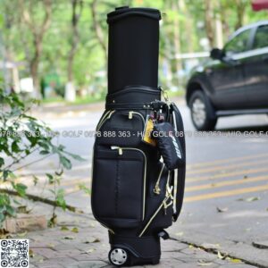Túi gậy golf PGM full set nắp cứng da bò thật - CH391