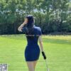 Bộ áo golf, váy golf nữ NE golf mẫu mới nhất - CH537