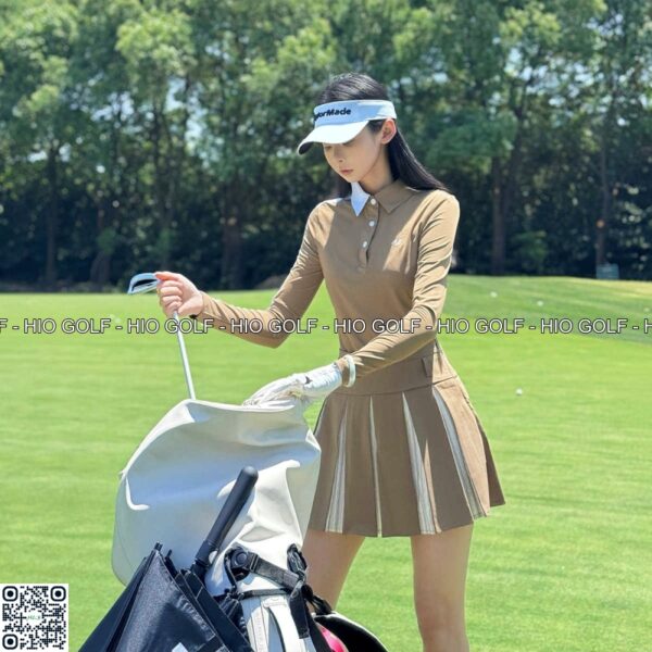 Bộ áo golf, váy golf nữ NE golf kiểu dáng thời trang - CH538