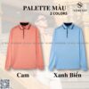 Áo golf nam dài tay NORESSY vải Polyester, Spandex cao cấp - NRSPLLM0014
