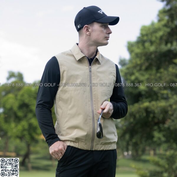 Áo gile golf nam PGM vải gió giữ nhiệt - CH542