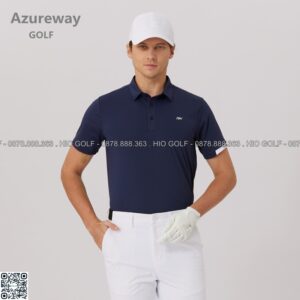 Áo golf nam Azureway ngắn tay hàng chính hãng - CH546