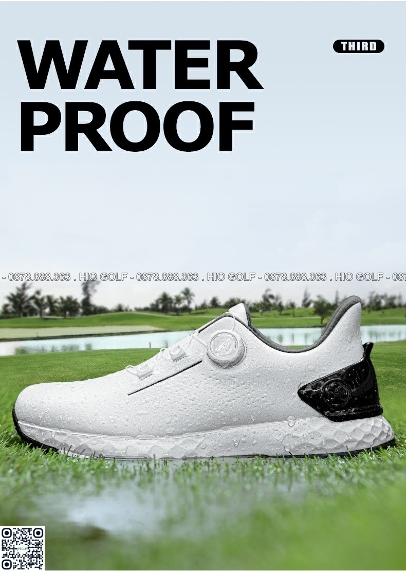 Giầy golf nam PGM đế gai chống nước - CH620