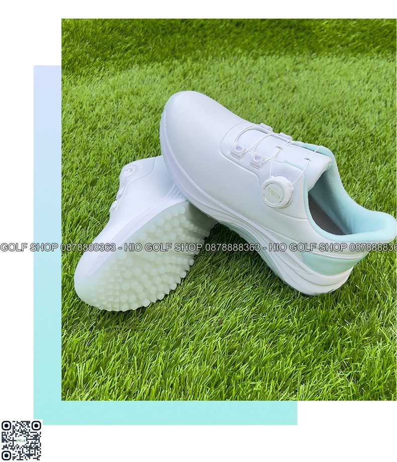 Giầy Golf Nữ PGM Khoá BOA Vặn Chống Nước - CH619