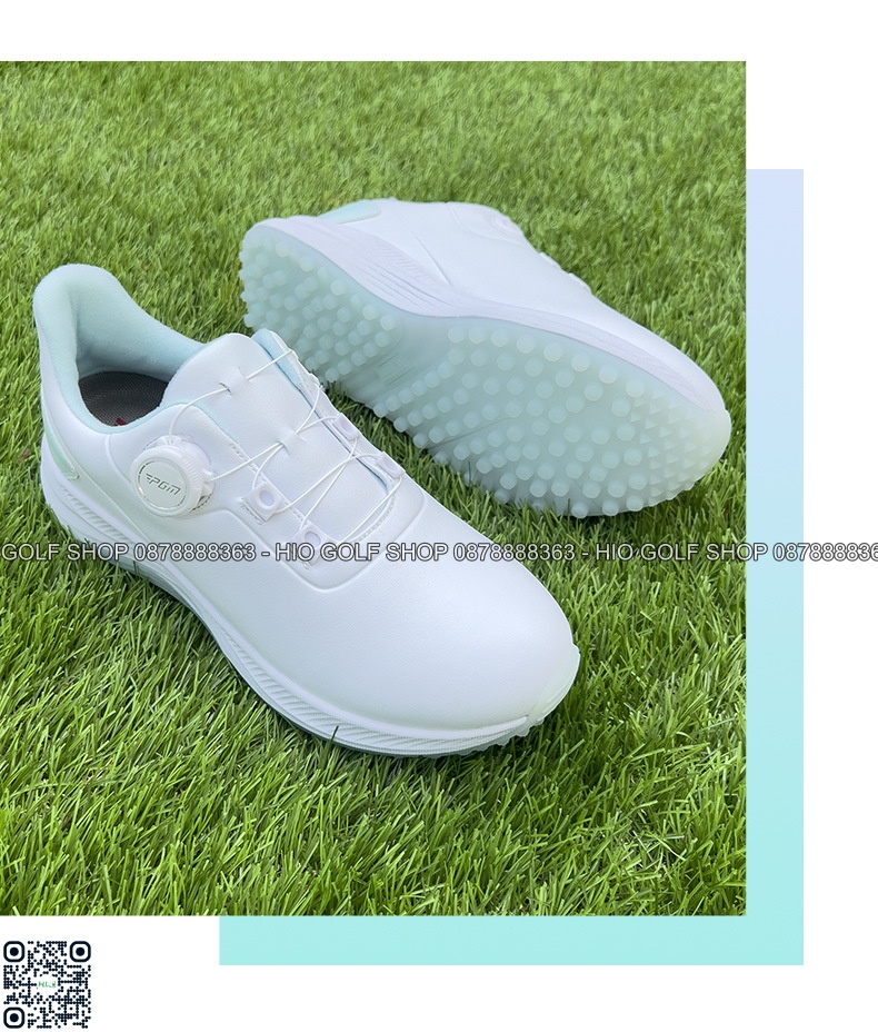 Giầy Golf Nữ PGM Khoá BOA Vặn Chống Nước - CH619