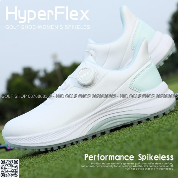 Giầy Golf Nữ PGM Khoá BOA Vặn Chống Nước - CH619