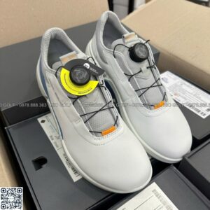 Giầy Golf Nam ECCO M Golf Biom H4 - WHITE RETRO BLUE