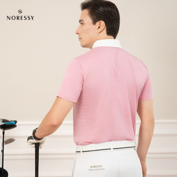 Áo Golf Nam CộcTay NORESSY Vải Polyester Thoáng Mát, Sang Trọng M052_PI