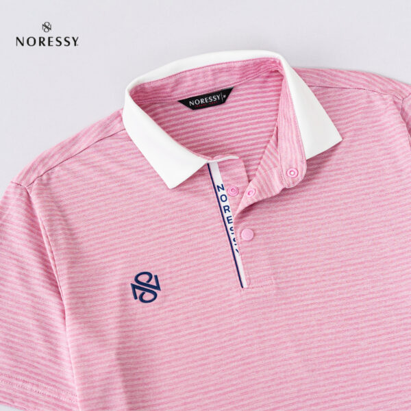 Áo Golf Nam CộcTay NORESSY Vải Polyester Thoáng Mát, Sang Trọng M052_PI