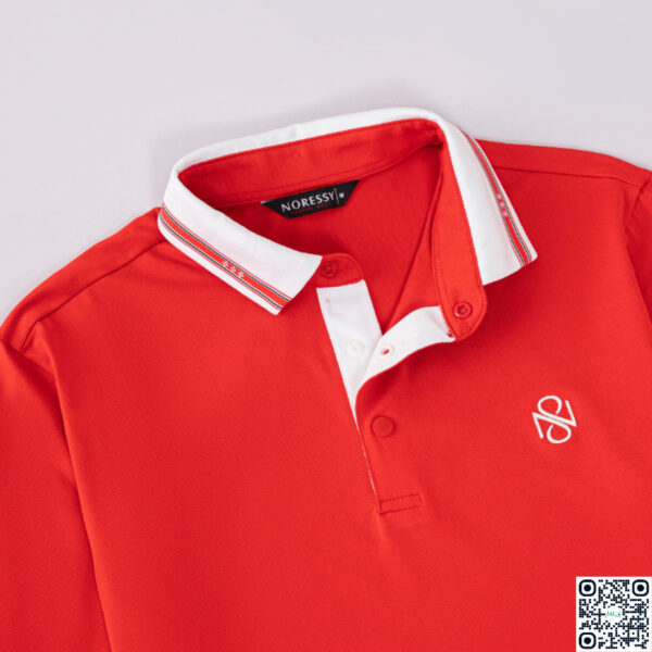 Áo Golf Nam Ngắn Tay NORESSY GOLF NAOM056 - Vải Polyester Mềm Mại, Thoáng Mát