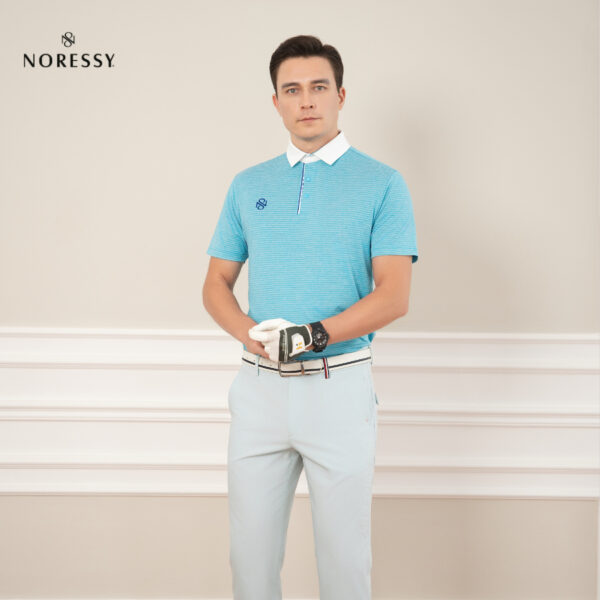 Áo Golf Nam Ngắn Tay NORESSY NAOM052 – Mát Mẻ, Co Giãn 4 Chiều