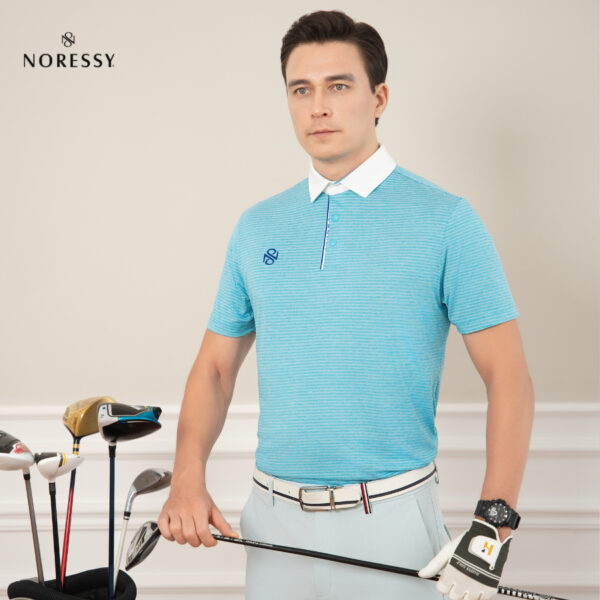 Áo Golf Nam Ngắn Tay NORESSY NAOM052 – Mát Mẻ, Co Giãn 4 Chiều