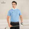 Áo Polo Nam Ngắn Tay NORESSY Vải Polyester Mềm Mại, Thoáng Mát M052_NA