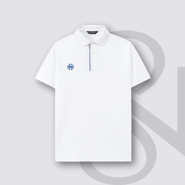 Áo Golf Nam Cộc Tay NORESSY Thoáng Mát, Thanh Lịch M052_WH