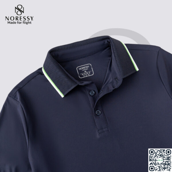 Áo Polo Golf Nam NORESSY NADP001 – Vải Thun Lạnh Mềm Mại, Thoáng Mát, Chống UV