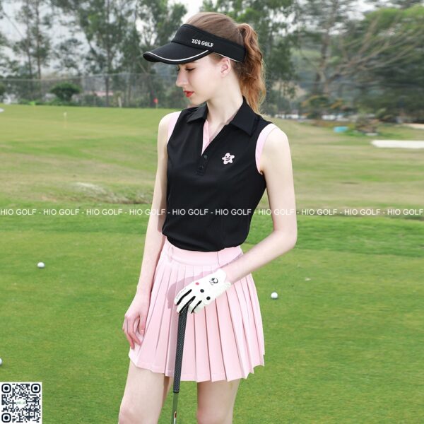 Set áo váy golf nữ ZG6 chính hãng - Chất liệu cao cấp, thoáng mát, thấm hút mồ hôi