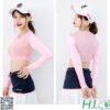 Áo Chống Nắng Golf Nữ TTYGJ – Áo Golf Nữ Che Nắng Vải Thun Lạnh Thoáng Mát, Chống UV mạnh mẽ