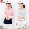 Áo Chống Nắng Golf Nữ TTYGJ – Áo Golf Nữ Che Nắng Vải Thun Lạnh Thoáng Mát, Chống UV mạnh mẽ