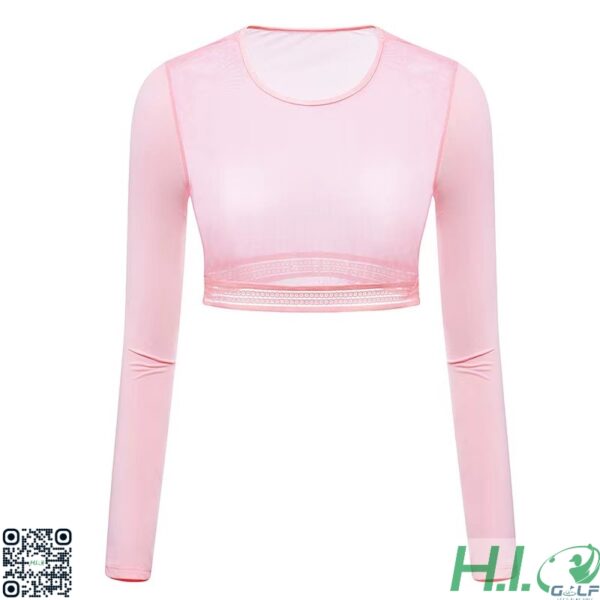 Áo Chống Nắng Golf Nữ TTYGJ – Áo Golf Nữ Che Nắng Vải Thun Lạnh Thoáng Mát, Chống UV mạnh mẽ