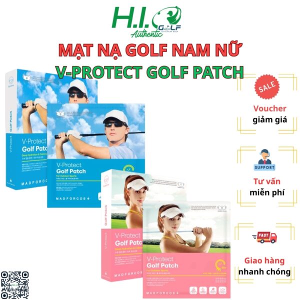 Mặt Nạ Golf Nam Nữ Chống Tia UV V-PROTECT GOLF PATCH Hàn Quốc