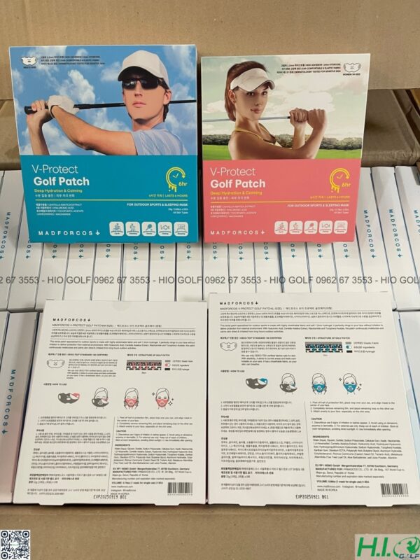 Mặt Nạ Golf Nam Nữ Chống Tia UV V-PROTECT GOLF PATCH Hàn Quốc