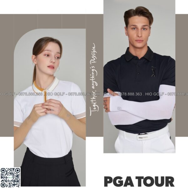 Bao Ống Tay Golf PGA Tour Xỏ Ngón Chống Nắng, Chống Tia UV UPF50+