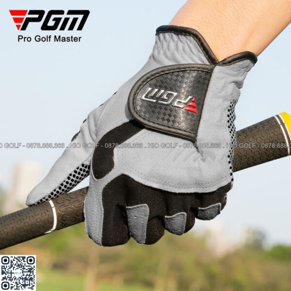 Găng tay golf nam PGM chất liệu vải - Lòng bàn tay chống trượt, thoáng khí, vải co giãn 360°