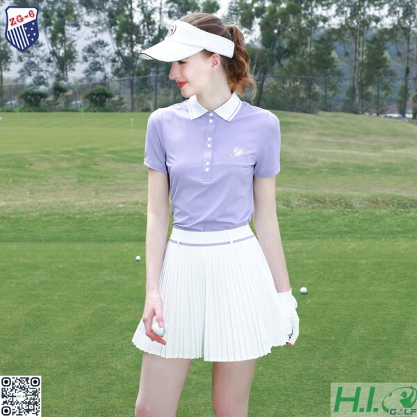 Áo váy golf nữ ZG-6 Golf cao cấp – Thanh lịch, Thời trang trên sân cỏ