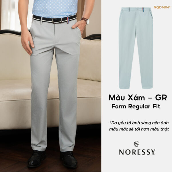 Quần Dài Nam NORESSY GOLF Vải Polyester Mềm Mại, Thoáng Mát - NQDM041