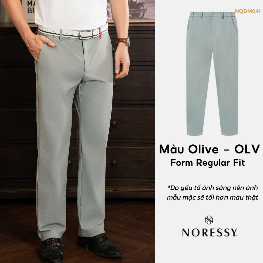 Quần Dài Nam NORESSY GOLF Vải Polyester Mềm Mại, Thoáng Mát - NQDM041