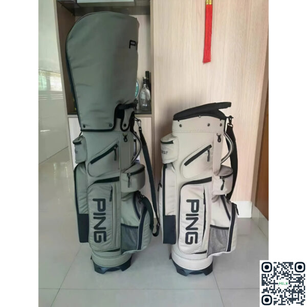 Túi Gậy Golf PING Chất Vải Siêu Nhẹ – Thiết Kế Hiện Đại, Bền Đẹp