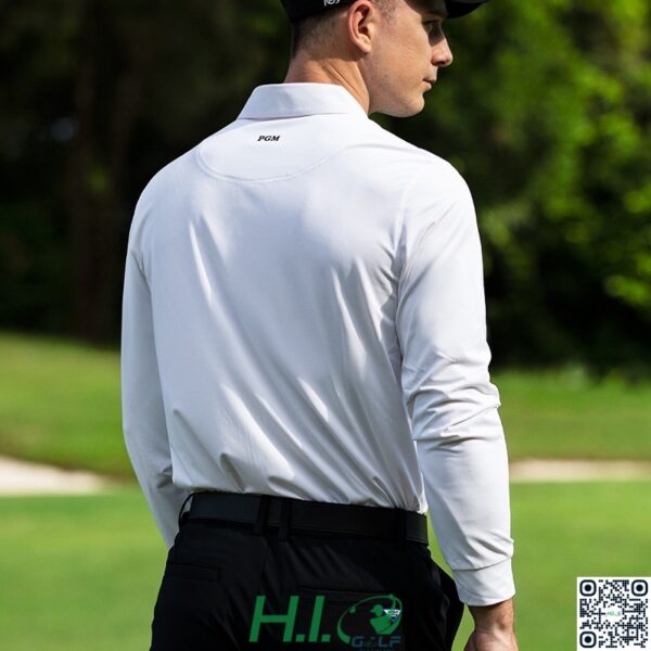 Áo Golf Nam Dài Tay PGM CH549 – Chất Liệu Mềm Mịn, Thoáng Khí, Co Giãn 4 Chiều