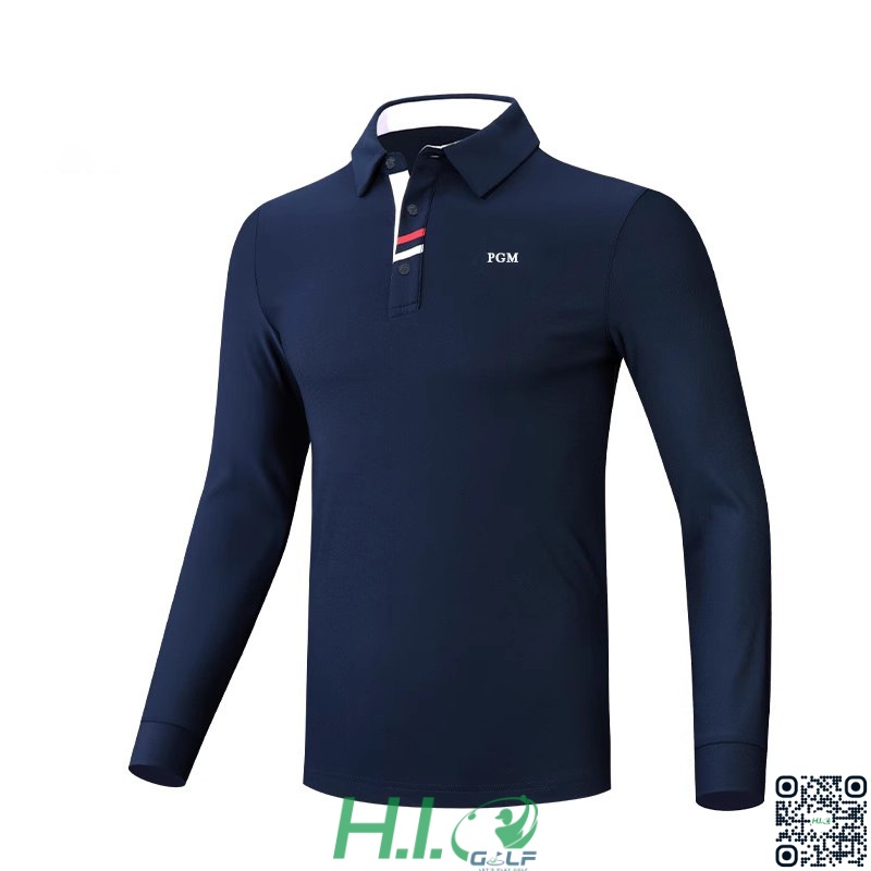 Áo Golf Nam Dài Tay PGM CH549 – Chất Liệu Mềm Mịn, Thoáng Khí, Co Giãn 4 Chiều