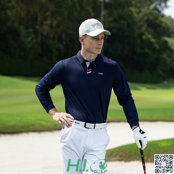 Áo Golf Nam Dài Tay PGM CH549 – Chất Liệu Mềm Mịn, Thoáng Khí, Co Giãn 4 Chiều