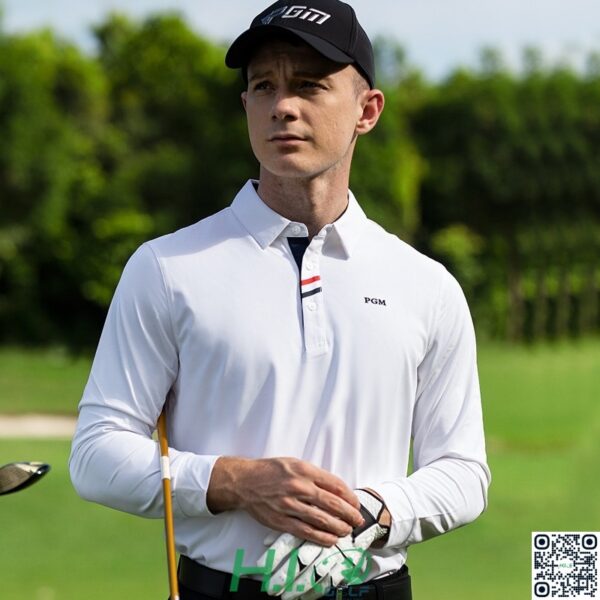 Áo Golf Nam Dài Tay PGM CH549 – Chất Liệu Mềm Mịn, Thoáng Khí, Co Giãn 4 Chiều