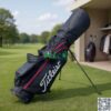Túi gậy Golf Titleist vải dù siêu nhẹ, có quai đeo và chân chống - CH337